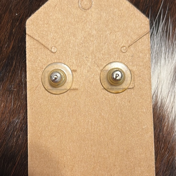 Zuni Sterling Silver 925 Multi Stone Open Concho Drop Earrings. - Picture 3 of 4